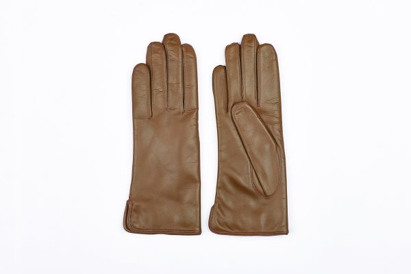 Classic woman gloves in cashmere lined nappa leather