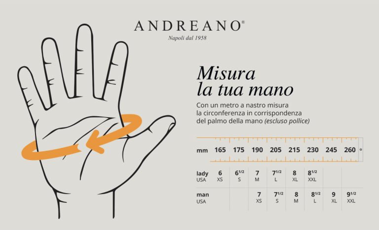 Come Si Misura La Circonferenza Del Dito Tabella Misure - Andreano